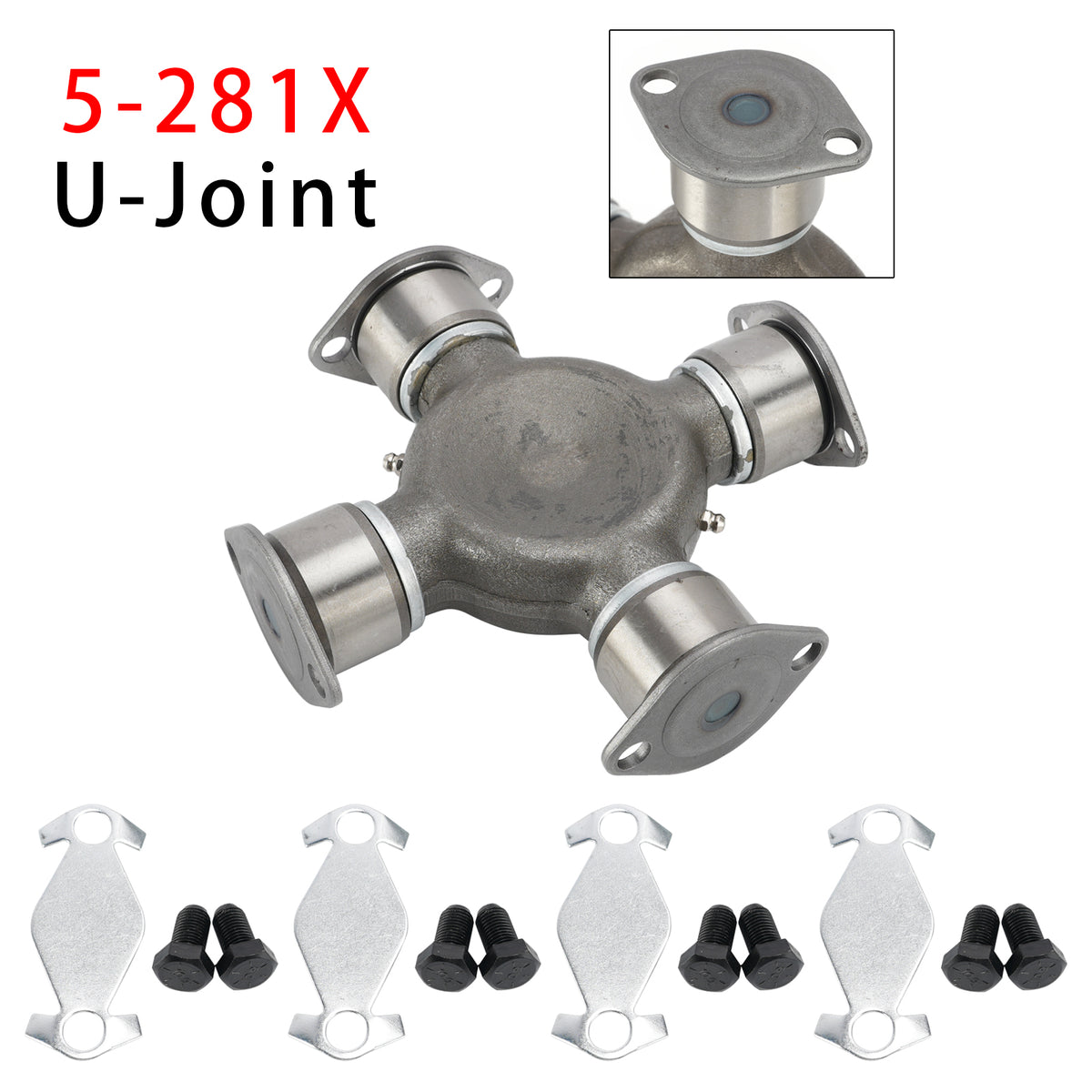 U-Joint For Spicer 1810 Series Full Round 1.938" x 7.547" Universal Joint 5-281X