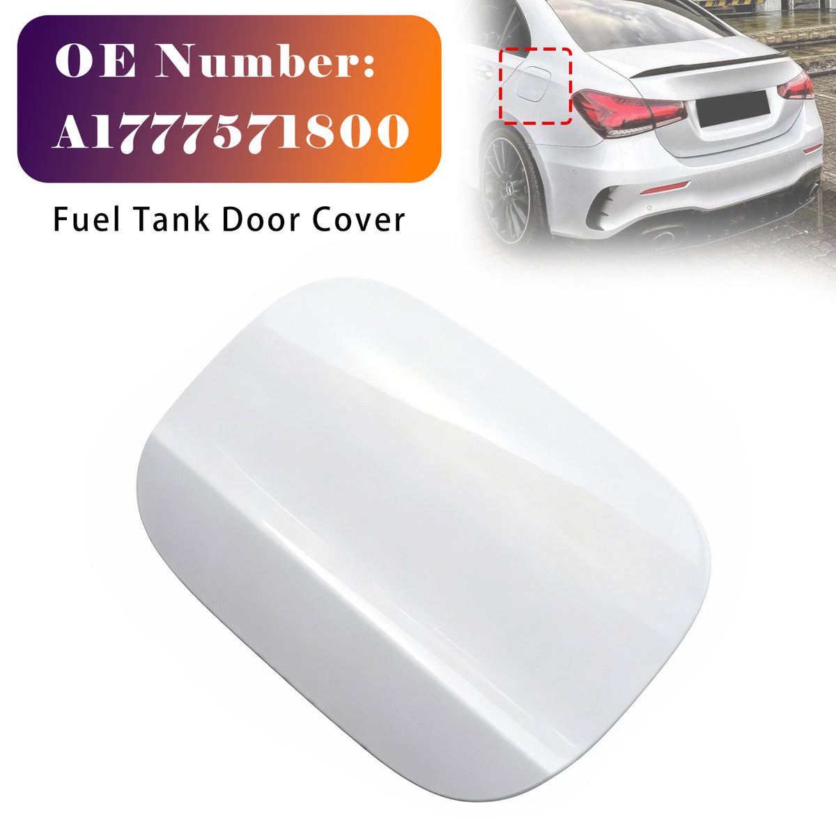 Fuel Tank Door Cover A1777571800 For Mercedes-Benz W177 A180 A250 2019-2021