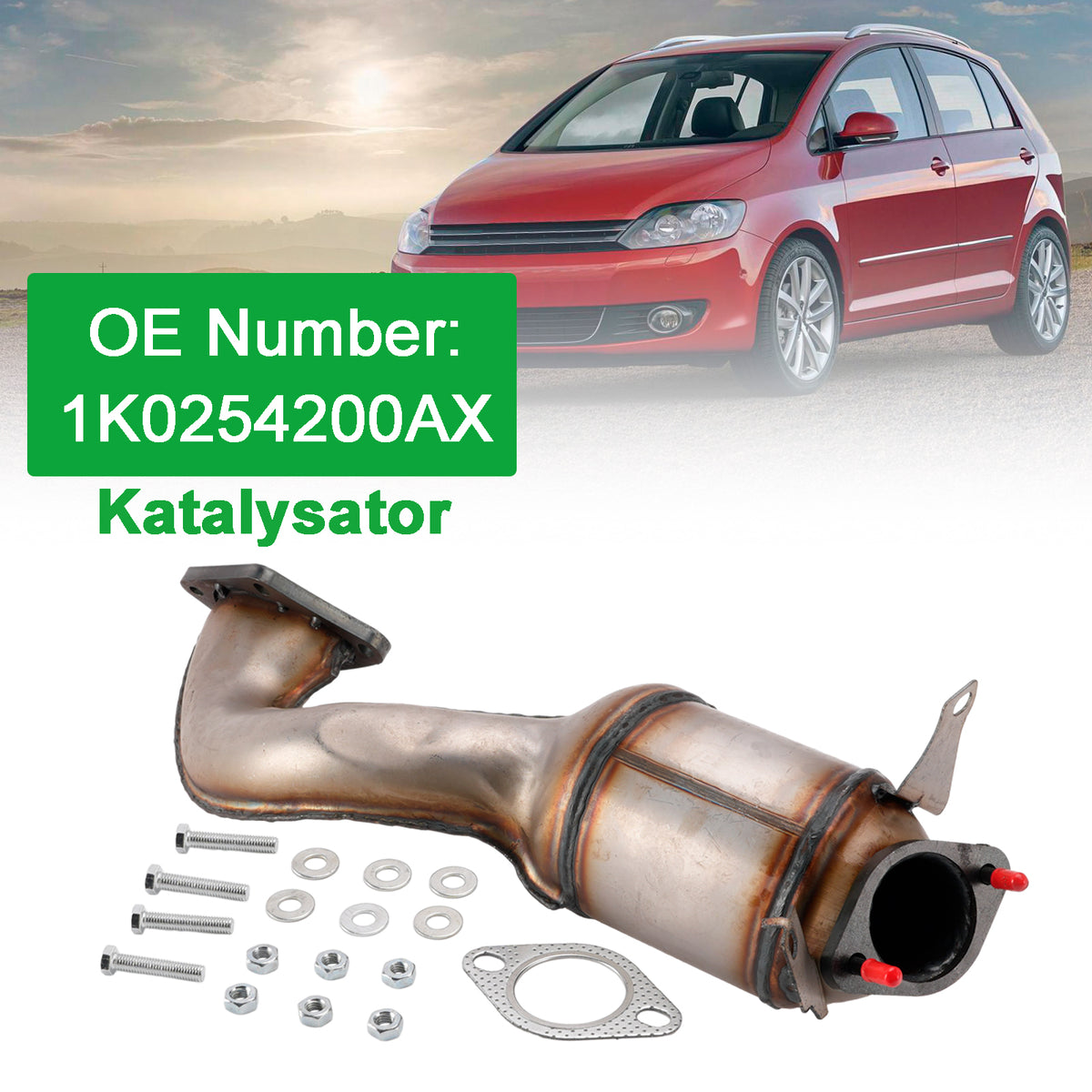 Catalytic Converter Cat for VW Golf V Plus Jetta Tiguan Jetta Touran 1.4 TSI