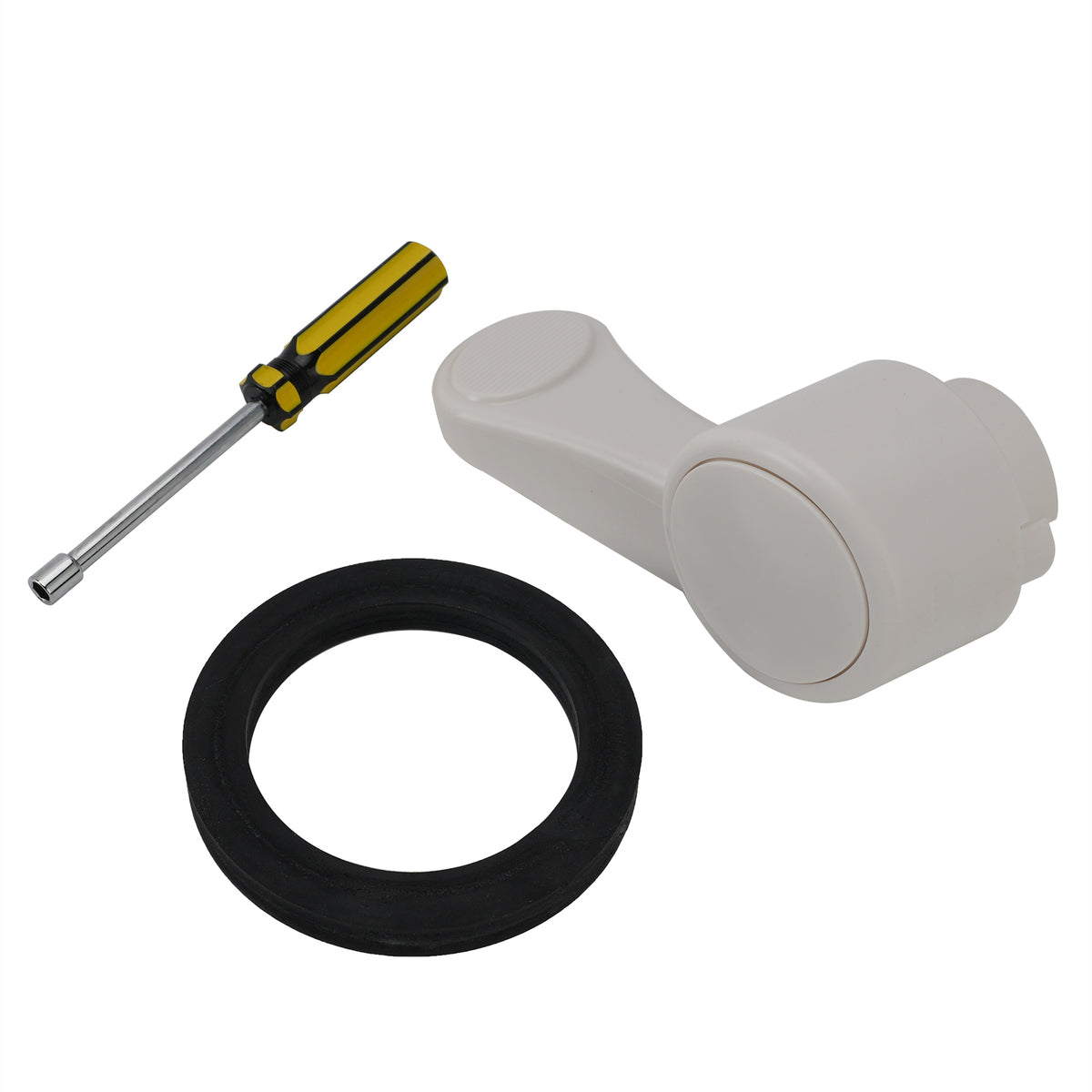RV Toilet Flush Pedal for Dometic 300 310 311 320 321 with Seal Gasket Kit