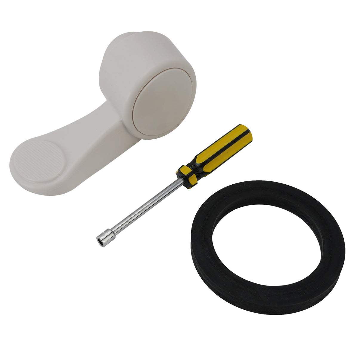 RV Toilet Flush Pedal for Dometic 300 310 311 320 321 with Seal Gasket Kit