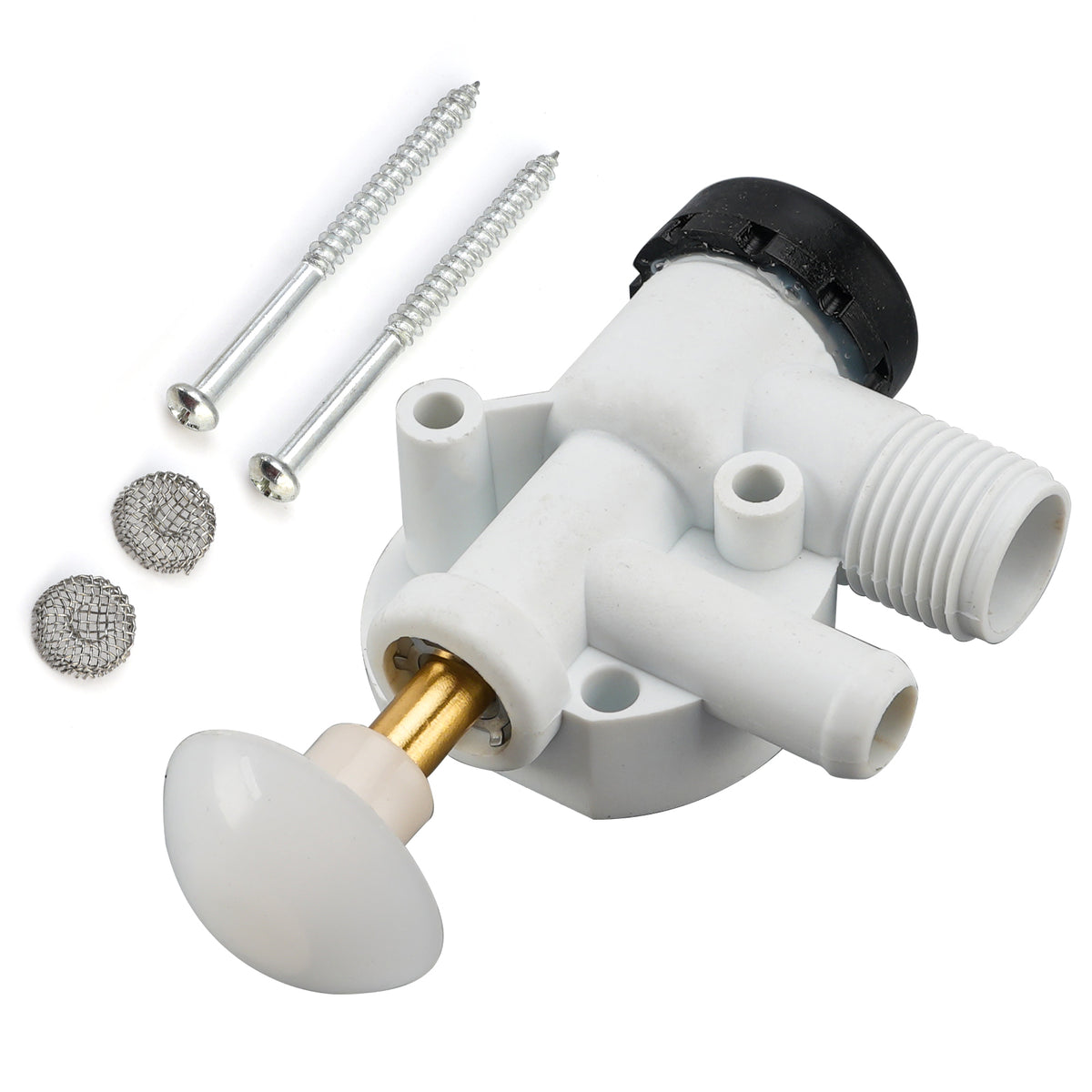 385314349 RV Pedal Flush Toilets Water Valve Kit for Dometic Sealand
