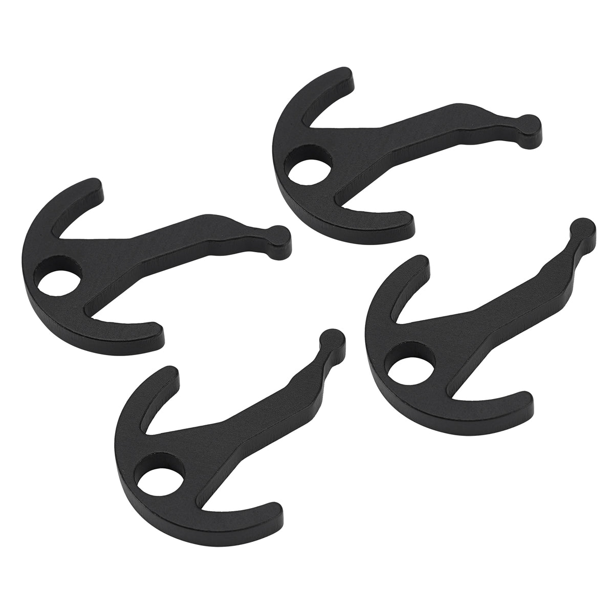 4pcs Clothes Hooks for the Edging Strip of the Awning for Fiamma for Dometic