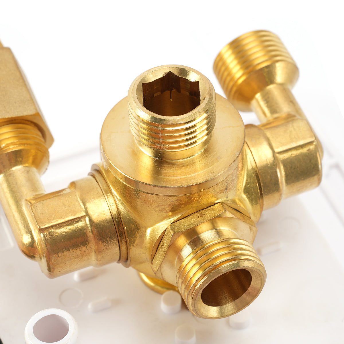 RV Water Service Panel Brass Valve MANRV101-RF For Tank Filling Maintenance