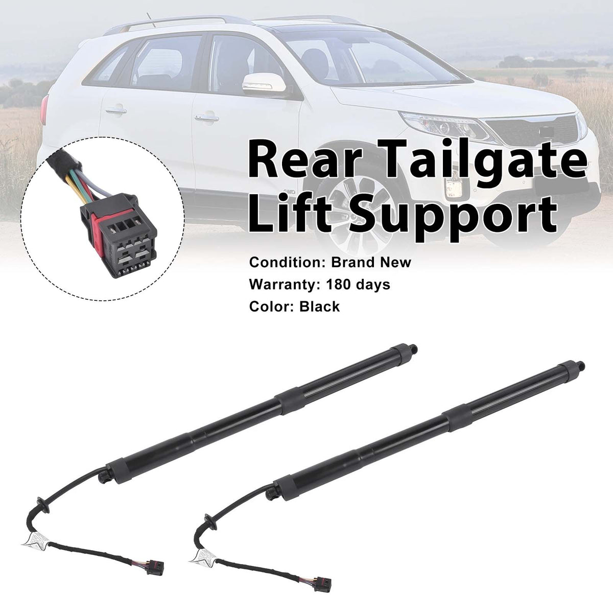 2PCS Rear Electric Tailgate Gas Strut 81770-1U500 Fit Kia Sorento 2013-2015