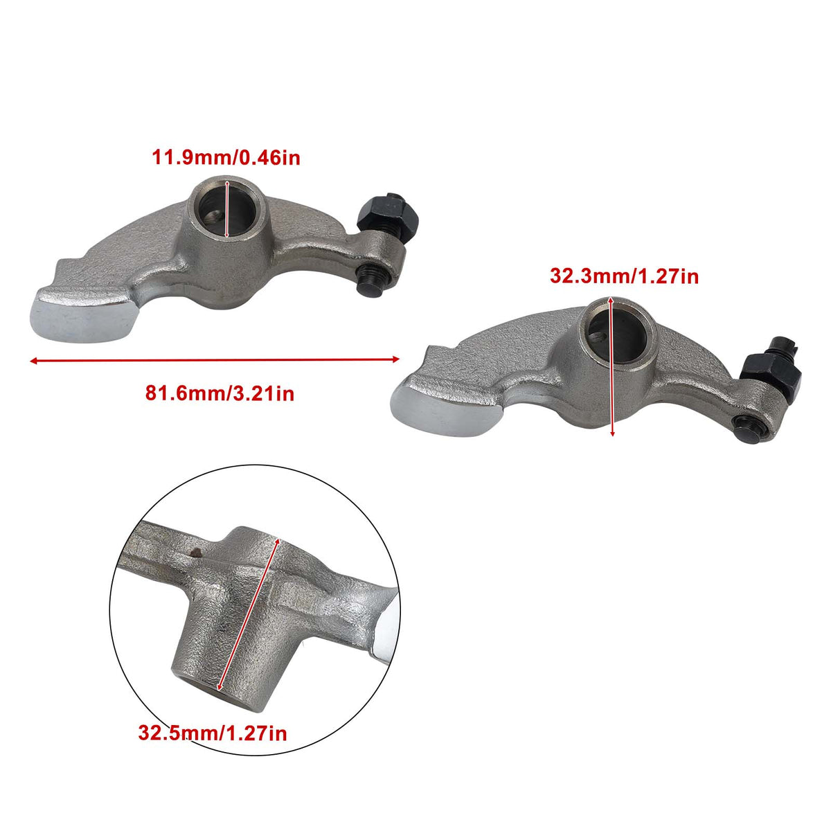 Rocker Arms 3GD-12151 For Yamaha Kodiak 450 YFM450 EPS SE 2003-2025