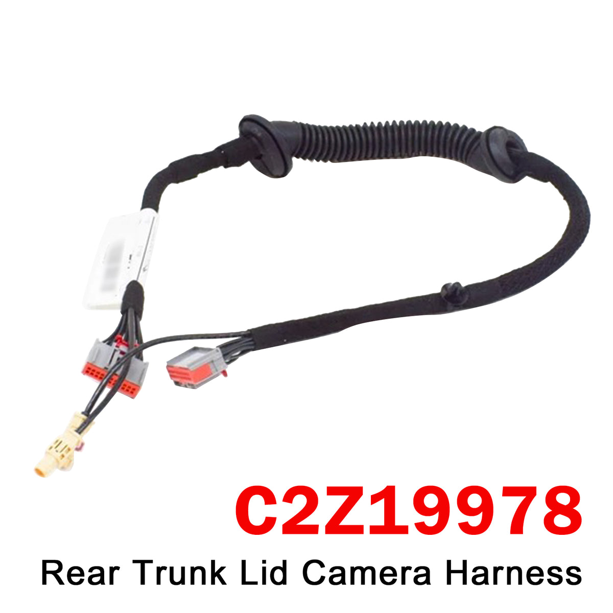 Rear Trunk Lid Camera Harness C2Z19978 for Jaguar XF 2009-2015