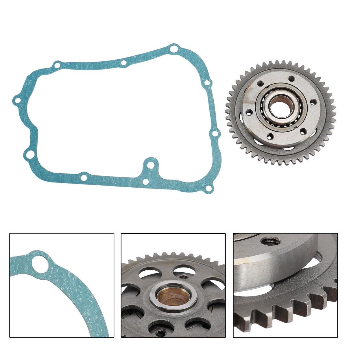Starter Clutch One Way & Stator Cover Gasket 23617 23705 For Linhai 370 Promax