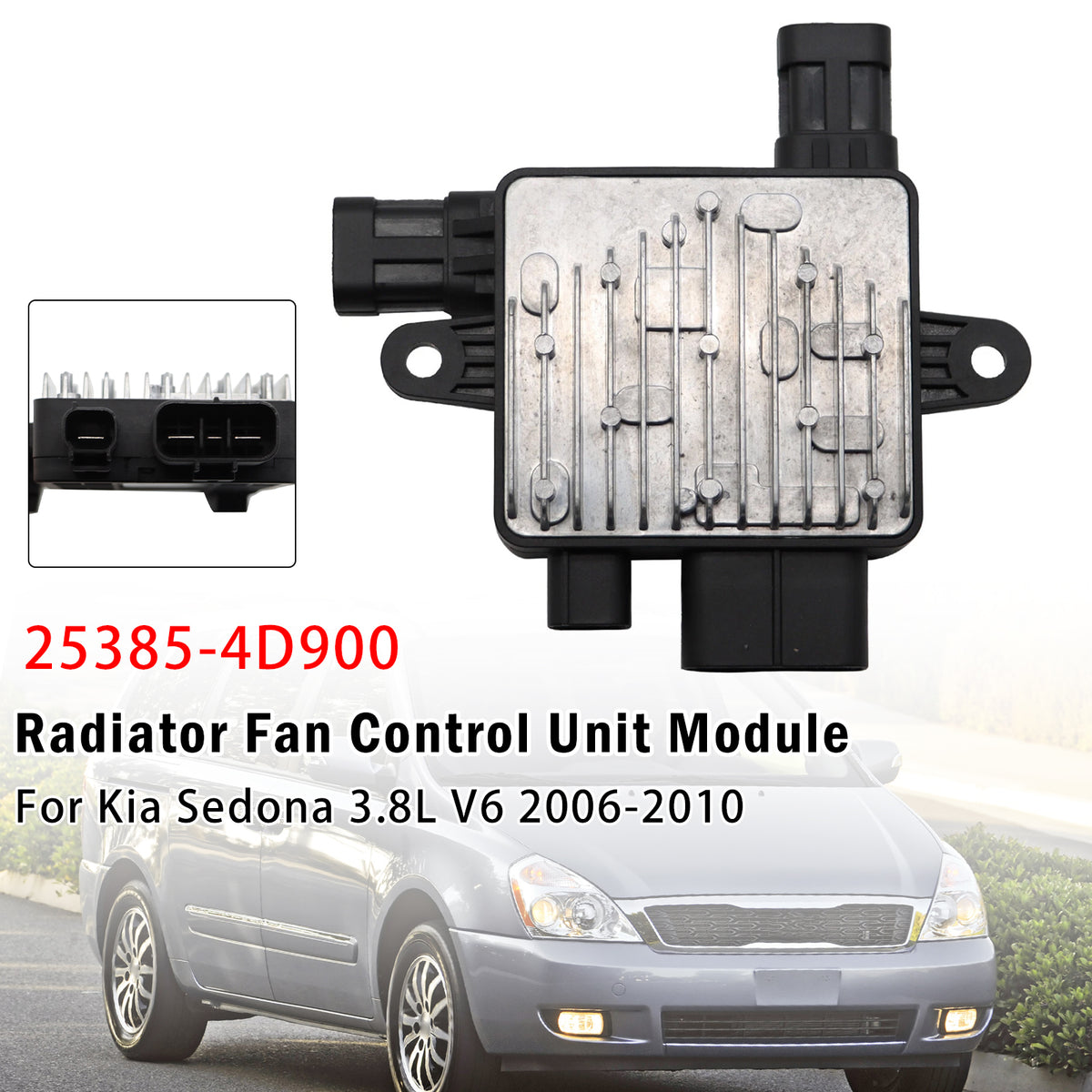 Radiator Fan Control Module For Kia Sedona 3.8L V6 2006-2010 25385-4D900