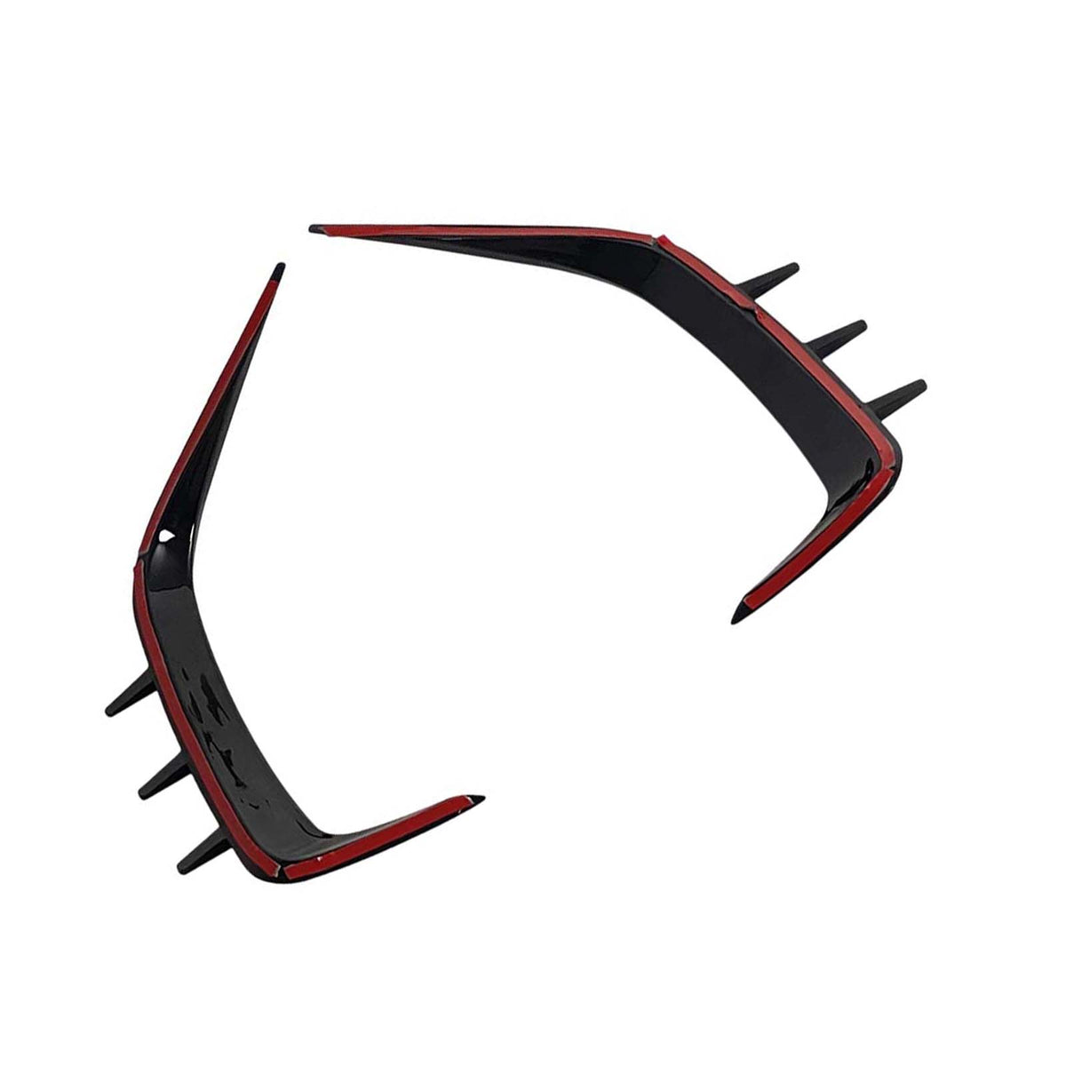 Rear Bumper Splitter Canard Air Vent Trim Fit BMW 4 Series Coupe G22 2021-2026