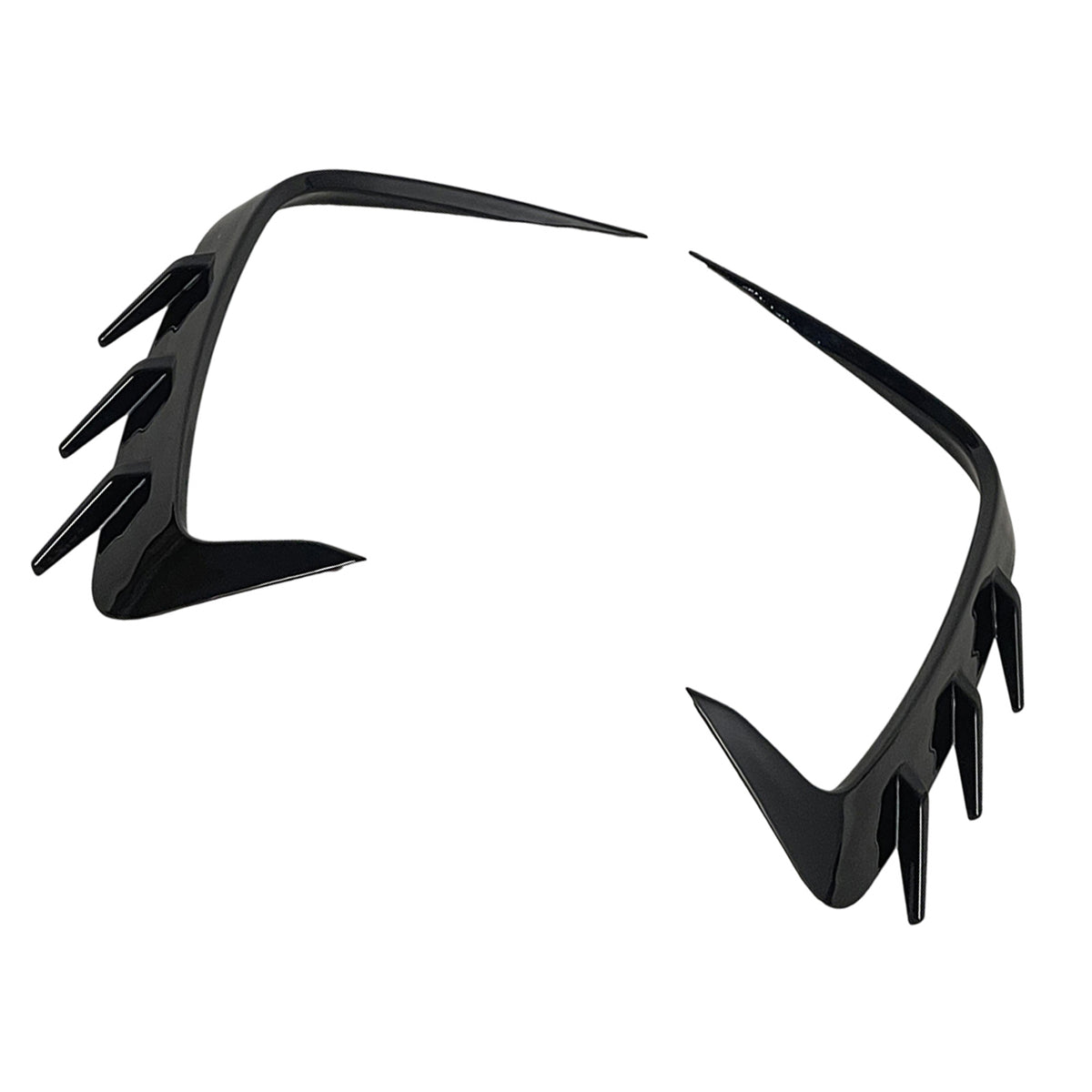 Rear Bumper Splitter Canard Air Vent Trim Fit BMW 4 Series Coupe G22 2021-2026