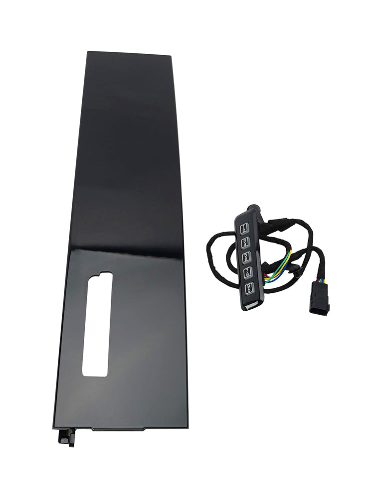 B Pillar Molding Trim w/Door Keyless Entry Keypad For Ford F-Series 2017-2026