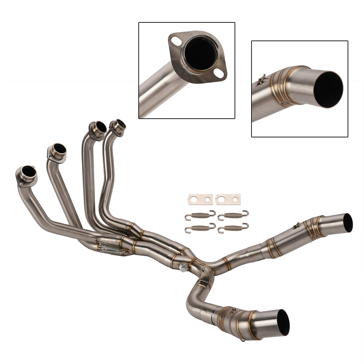 Header Link Pipe Front Exhaust System For Kawasaki Z1000/SX NINJA 1000 2010-2020