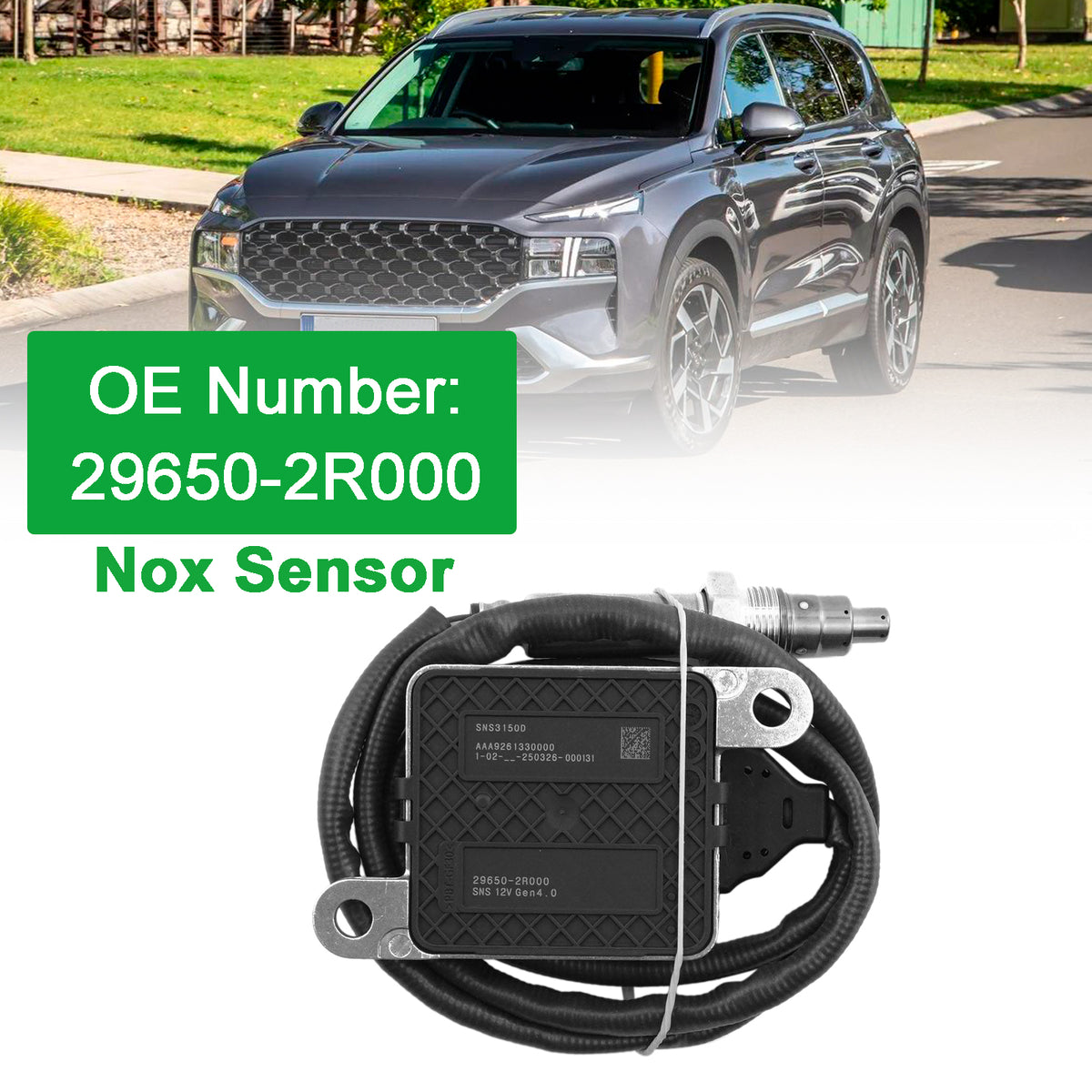 NOx Sensor 29650?2R000 For Hyundai Santa Fe IV Genesis GV70 2.2D