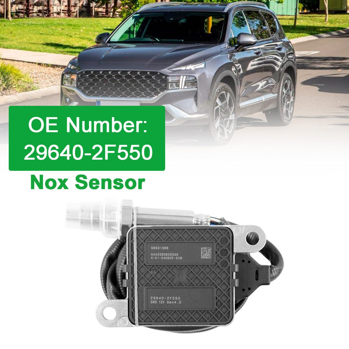 Nitrogen NOx Sensor 29640?2F550 For Kia Hyundai Staria 2.2 Diesel 2021?2023
