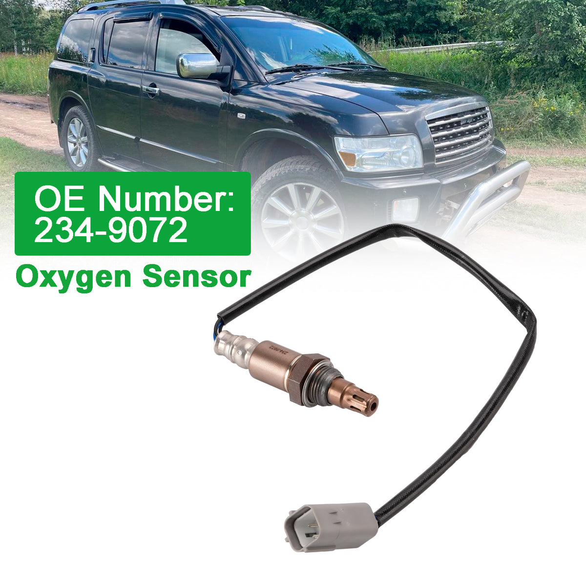 234-9072 Upstream Air Fuel Ratio Sensor For Nissan Armada Pathfinder 2007