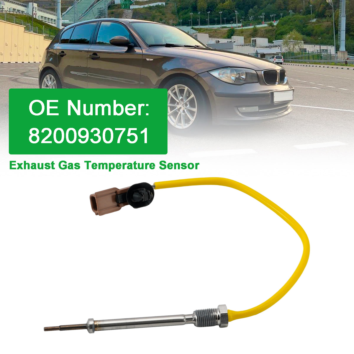 Exhaust Gas Temperature Sensor 8200930751 For Renault Trafic II 2.0 DCI 2006-