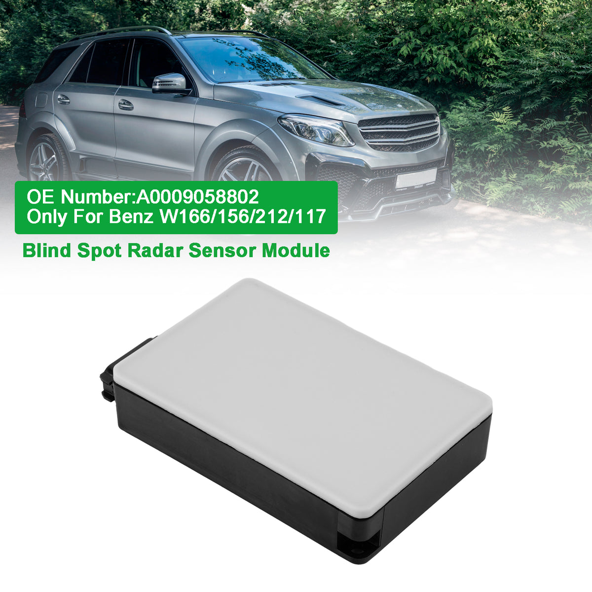Blind Spot Radar Sensor Module A0009058802 For Benz W166/156/212/117