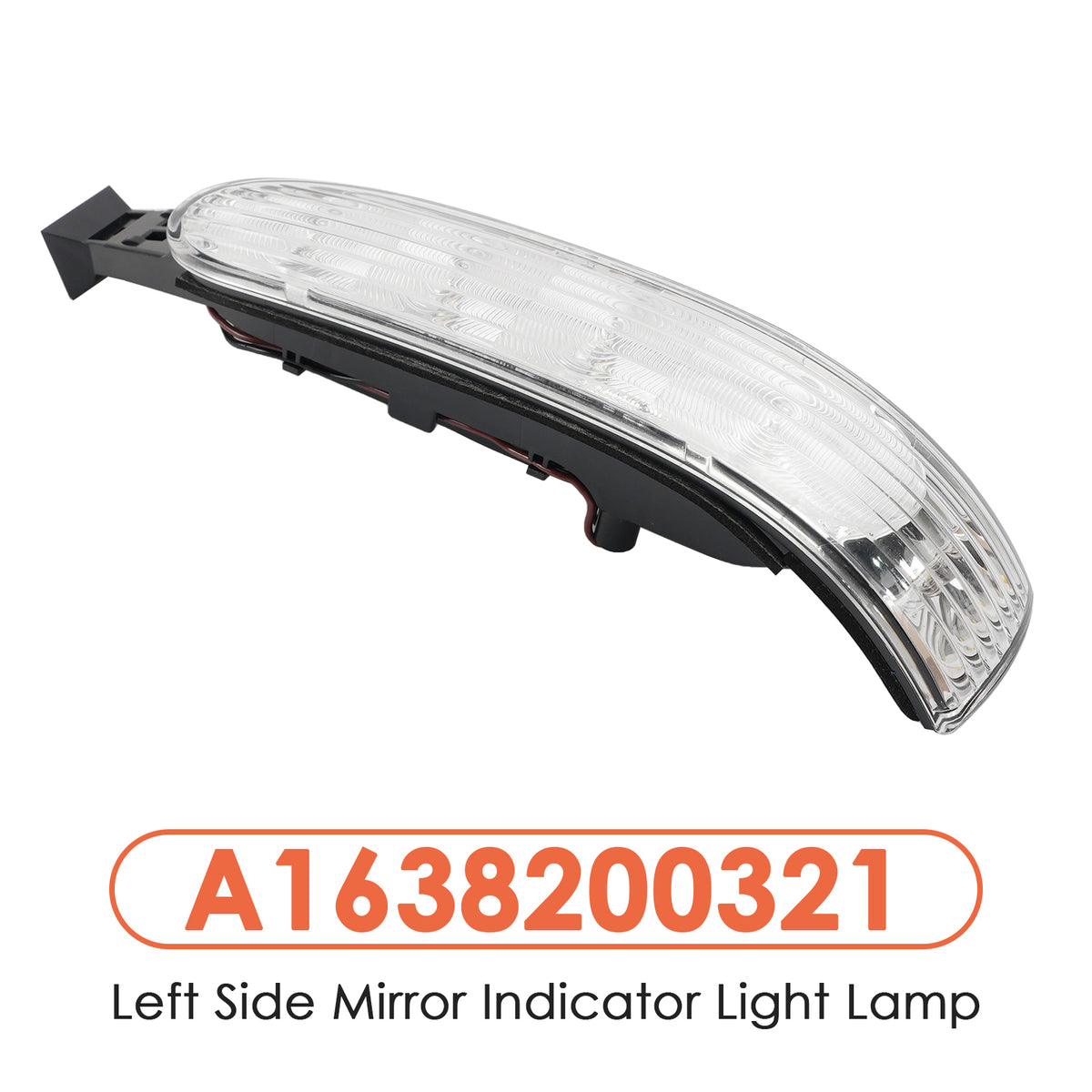 Left Side Mirror Indicator Light Lamp for Benz ML-Class W163 02-05 A1638200321