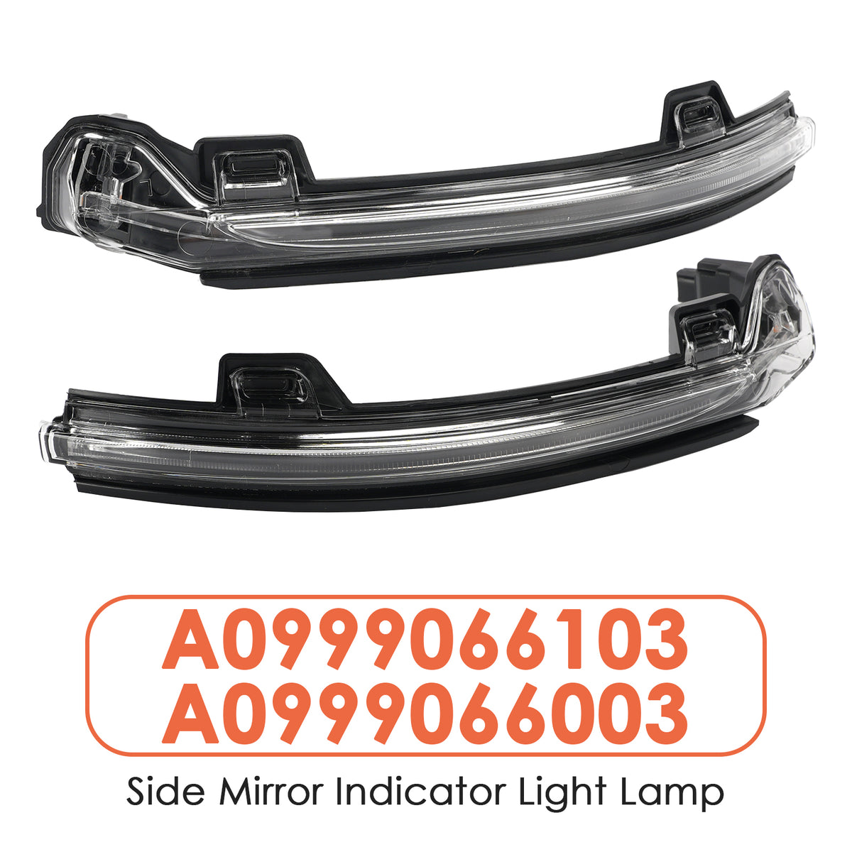 Pair of Side Mirror Indicator Light Lamp for Benz W206 W223 W214