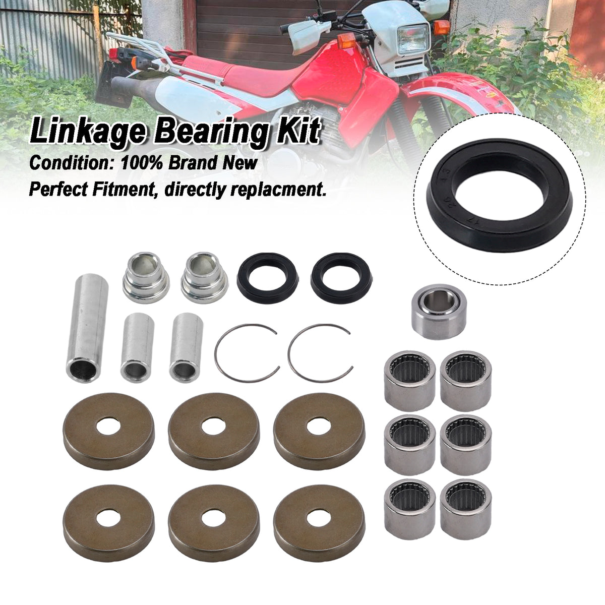 Linkage Bearing Kit 27-1046 For Honda XR250R XR350R XR600R XR650L 93-19