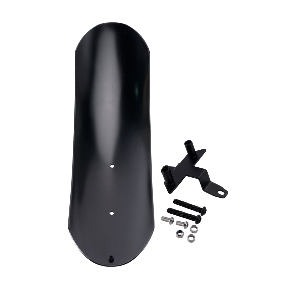 Extended Aluminum alloy Front Mudguard For Street Scrambler 900 2026-2027 Black