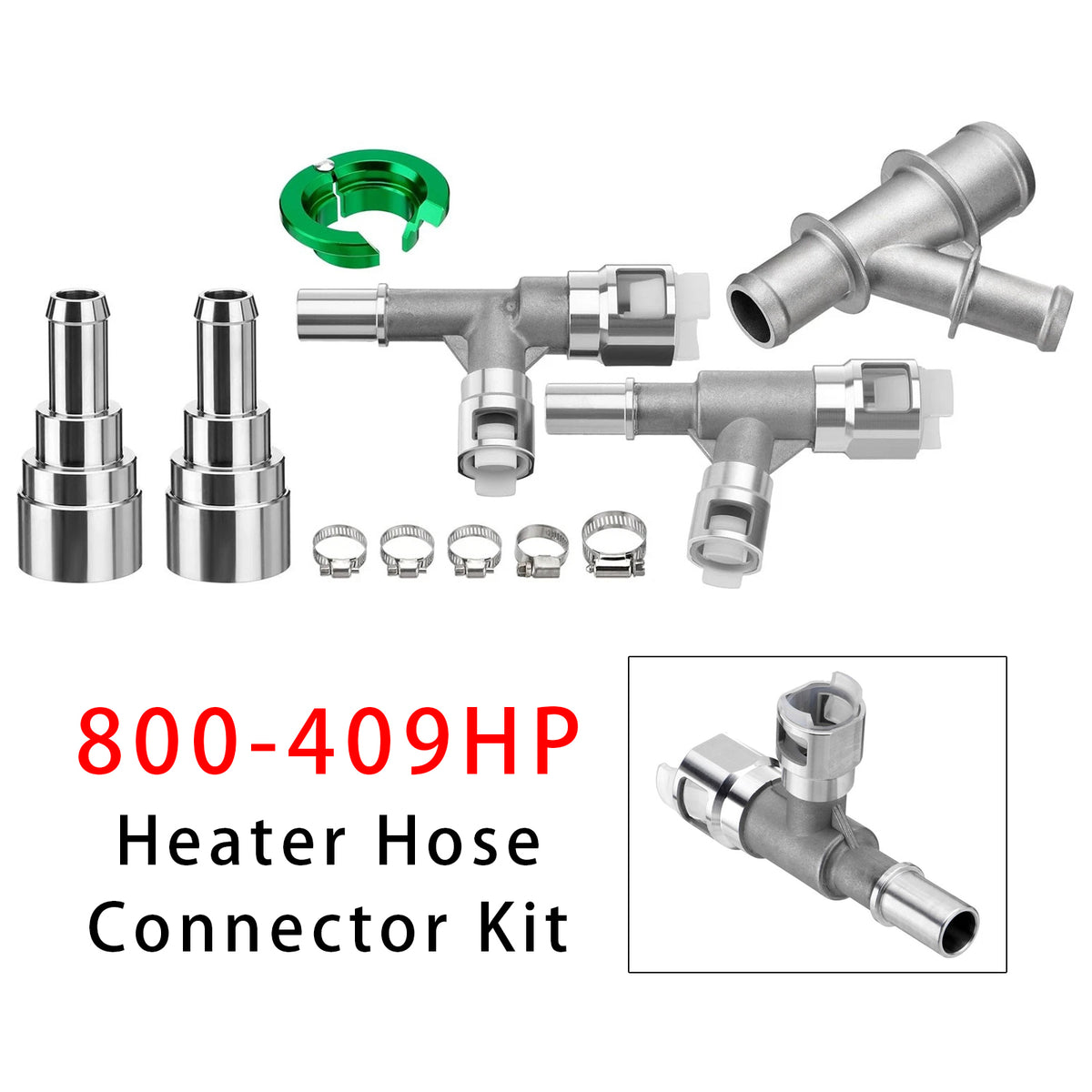 Heater Hose Connector Kit 800-409HP For Silverado Suburban Tahoe