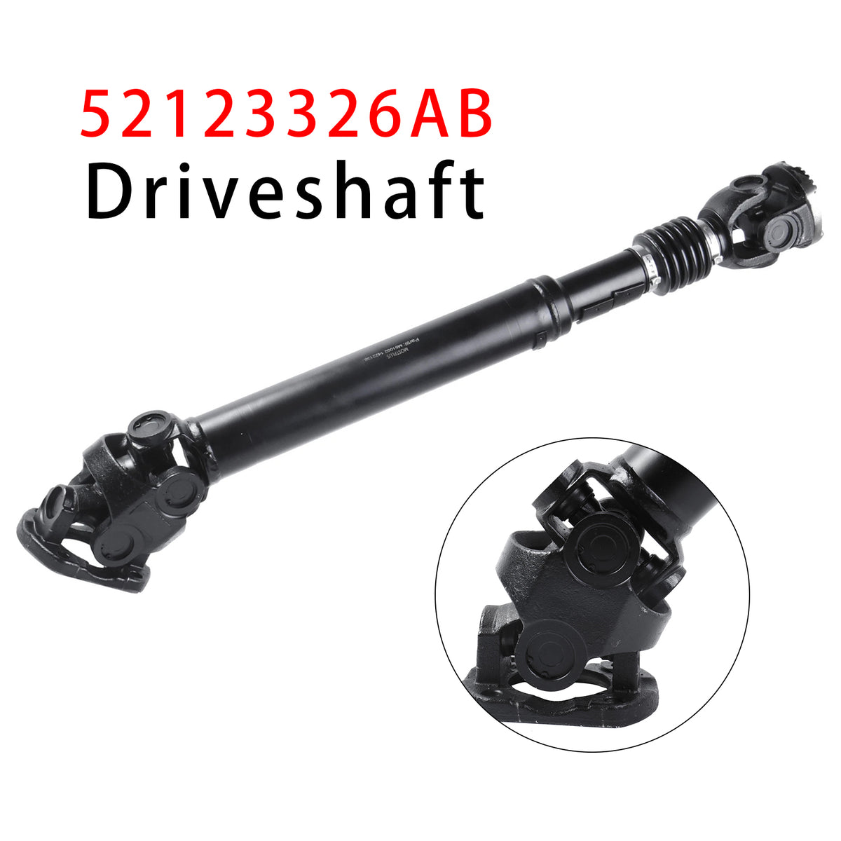 Front Drive Prop Shaft 52123326AB For Dodge Ram 2500 3500 4WD Automatic Trans
