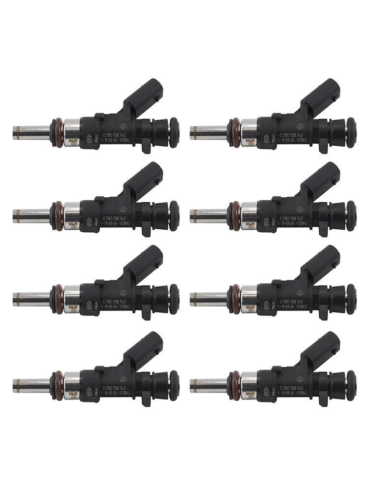 8Pcs Fuel Injector For Mercedes-Benz W164 W204 C209 W211 C216 0280158142
