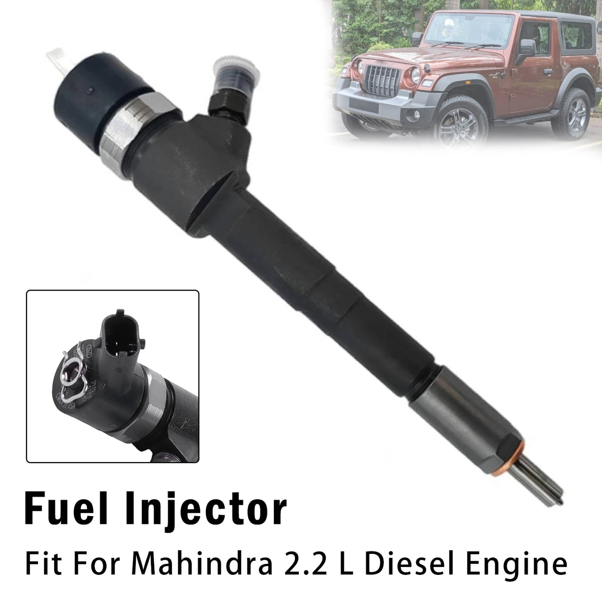 1Pcs Fuel Injector For Mahindra 2.2 L Diesel Engine 0445110310