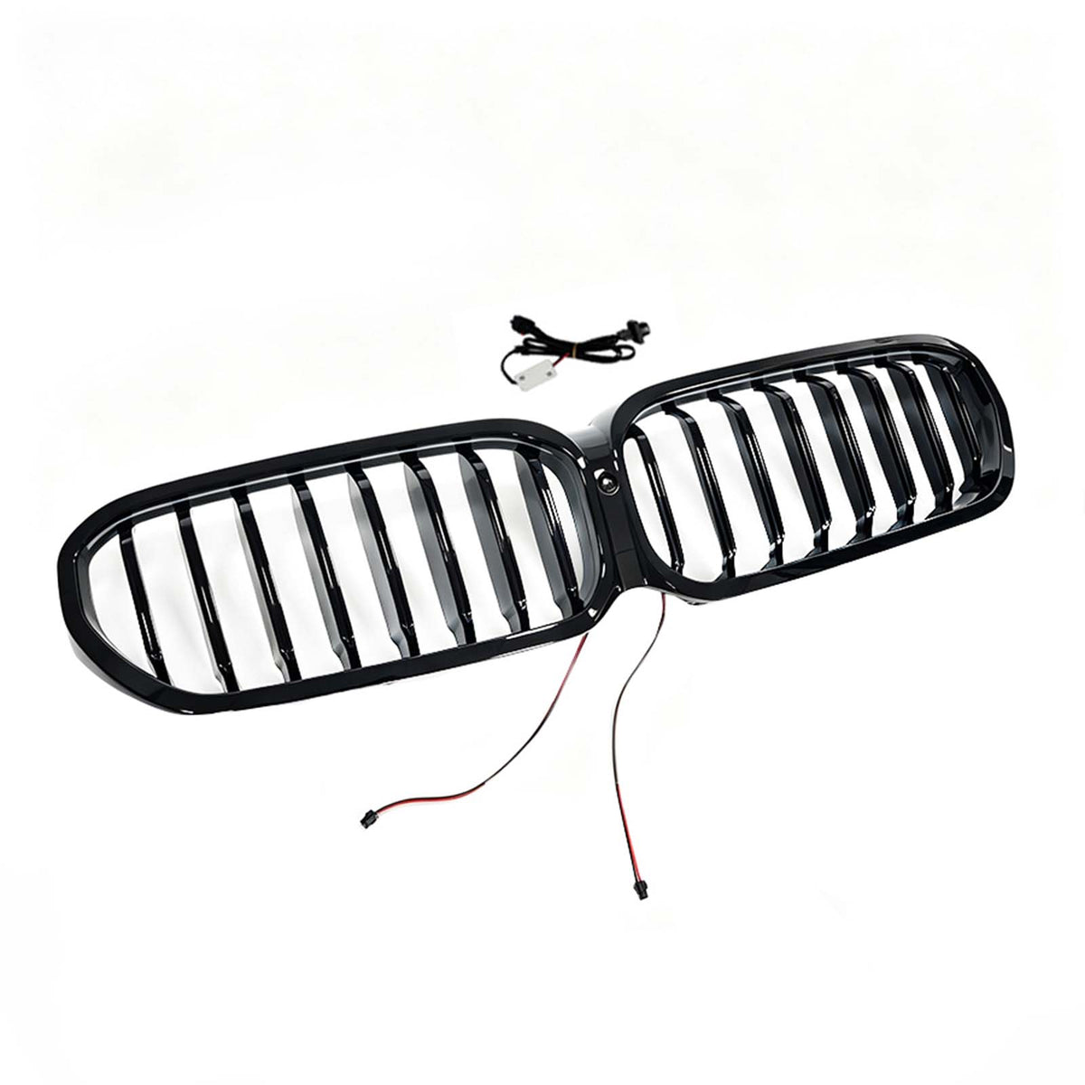 Front Kidney Grill Grille Fit BMW 5 Series G30 G38 2021-2024 W/LED