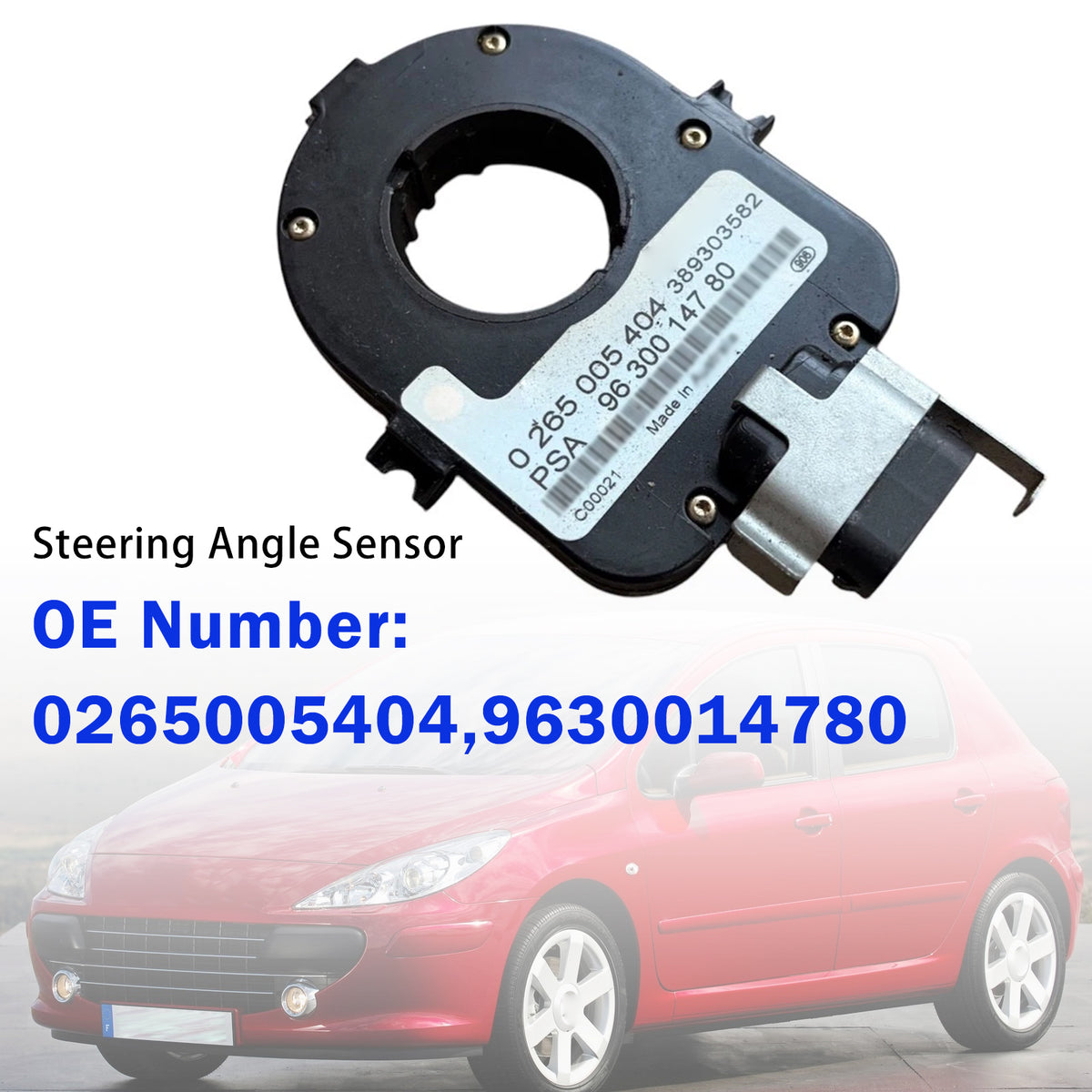 Steering Angle Sensor 9630014780 For Peugeot