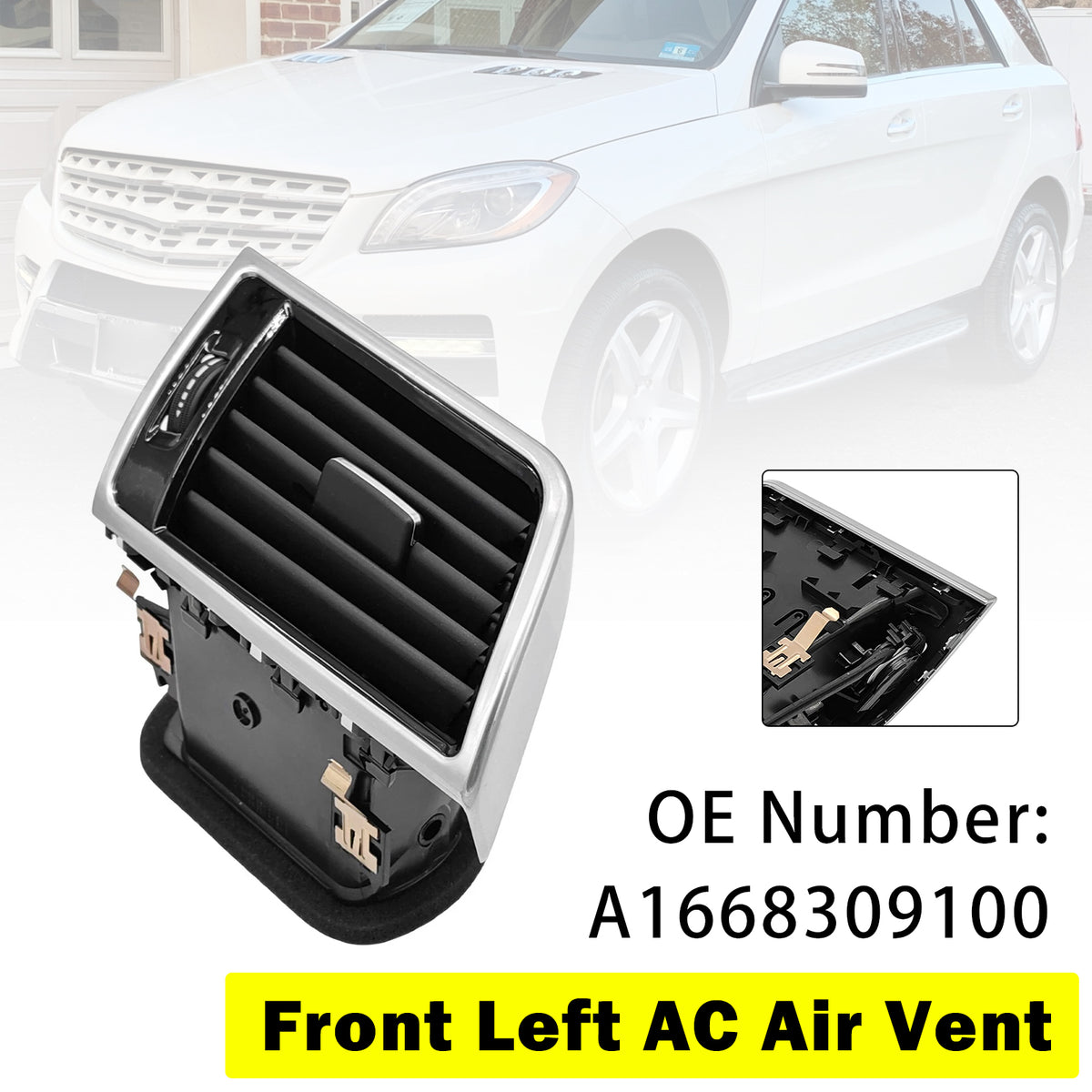 Front Left AC Air Vent A1668309100 For Mercedes Benz GLE C292 W166