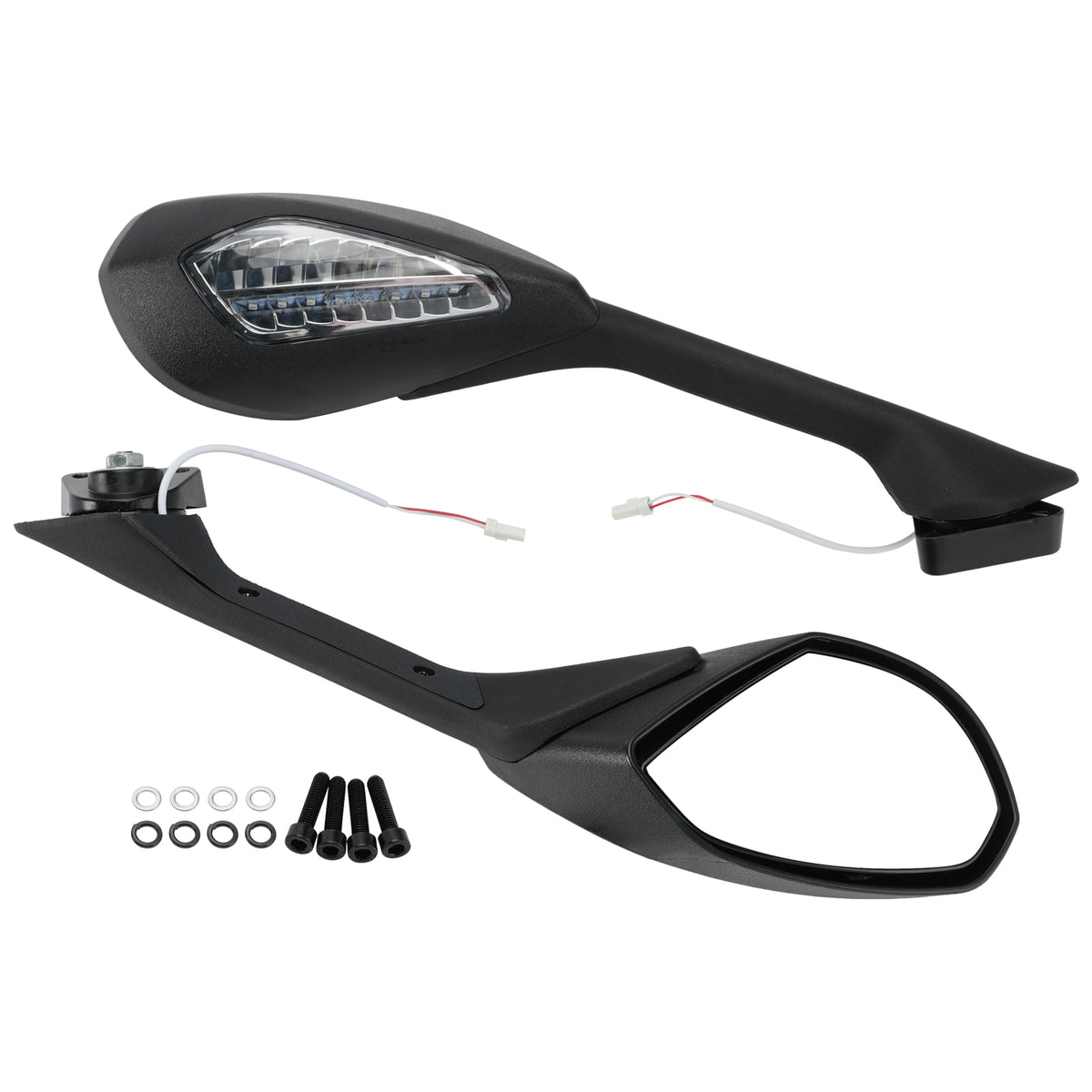 Rearview Mirror with Turn Signals For Ducati Supersport 950 950S 2021-2024