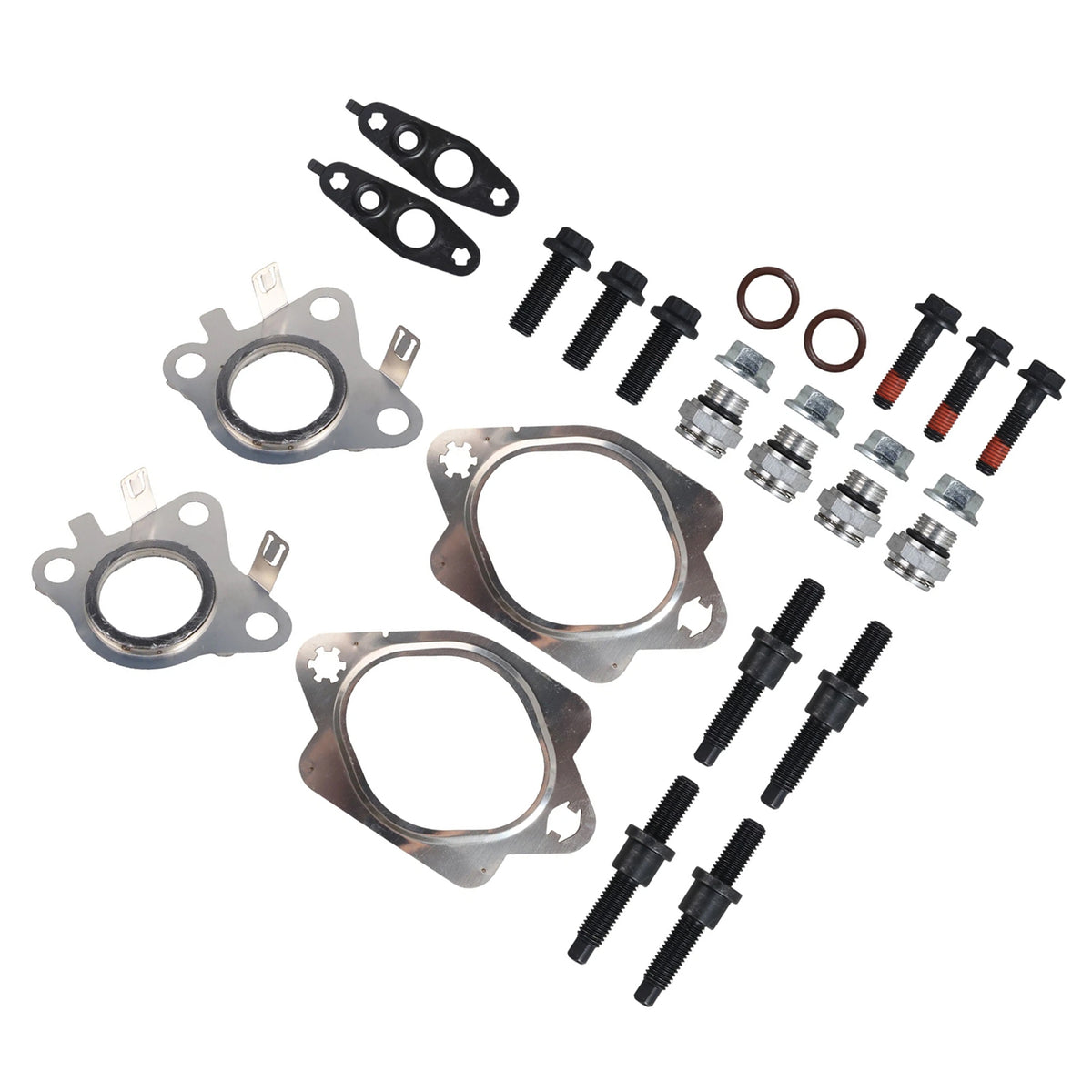 Exhaust Manifold to Turbo Hardware Stud Nut Kit for Ford 3.5L EcoBoost V6