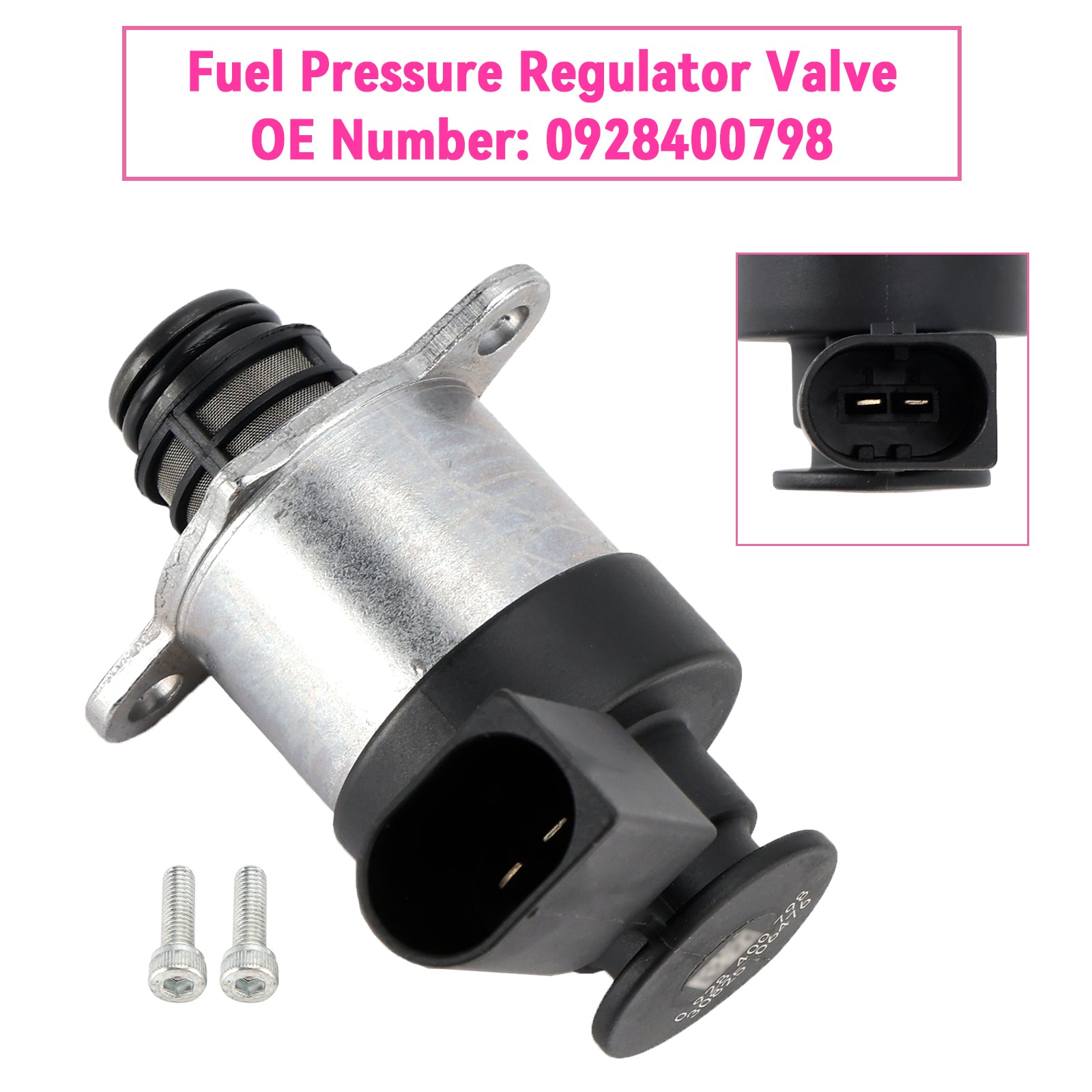 BMW 1 2 3 4 5 Series X1 X3 F20 E90-E93 F30 F10 F11 E84 N47 Fuel Pressure Regulator Valve 0928400798
