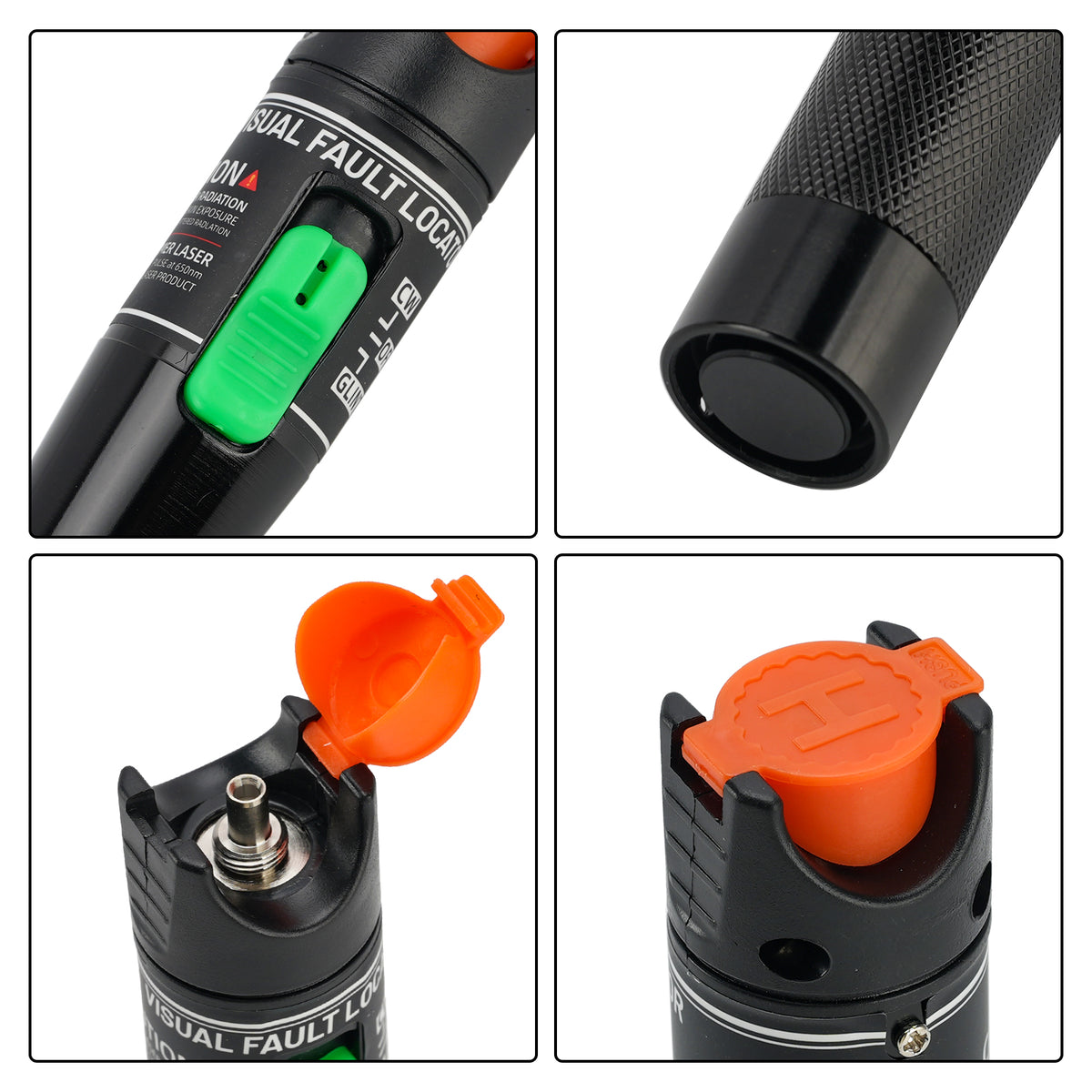 30MW Visual Fault Locator Fiber Optic Tester VFL Fiber Optic Cable Tester Meter