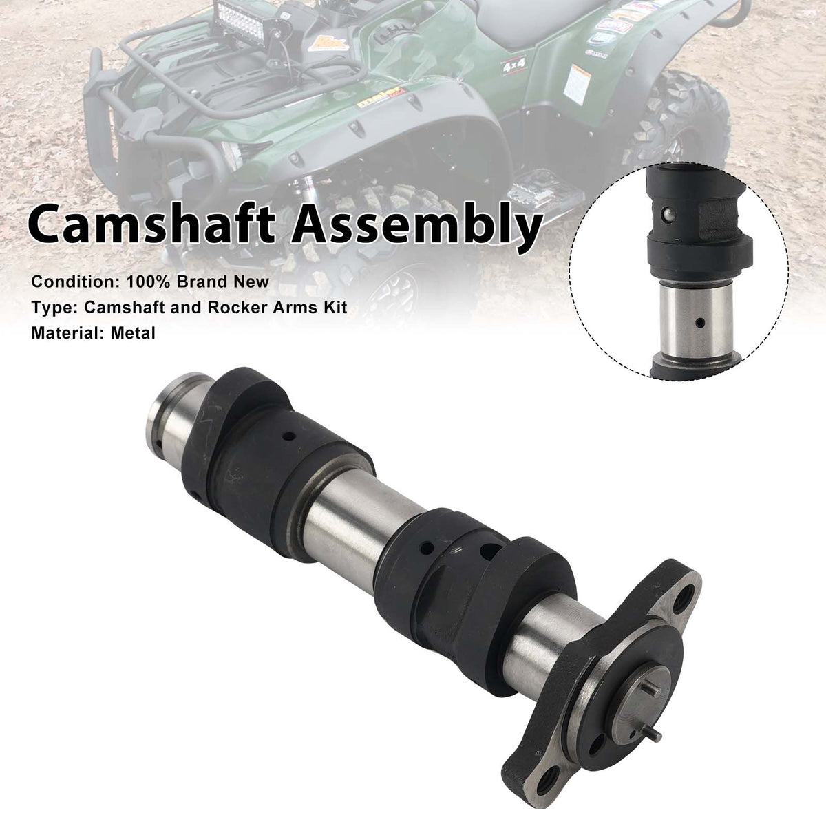 Camshaft Assembly 5KM-12170-00 For Yamaha Grizzly 660 YFM660F 2002-2008