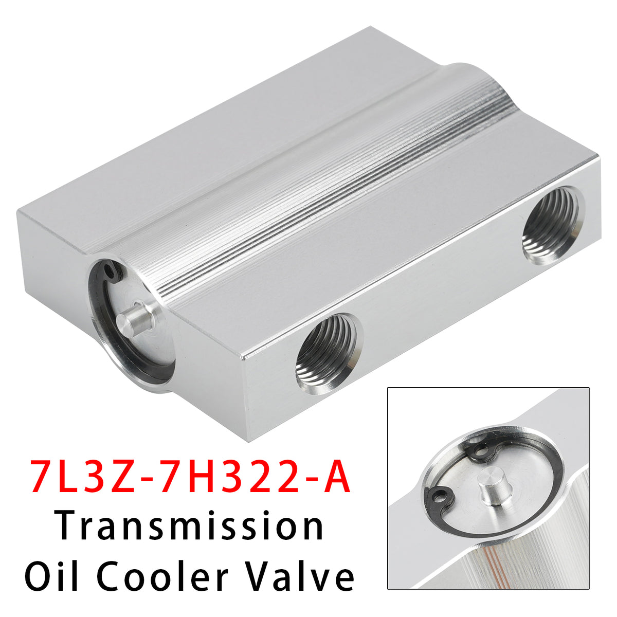 Transmission Oil Cooler Valve 7L3Z-7H322-A For Ford F-150 5.4L V8 2005-2008
