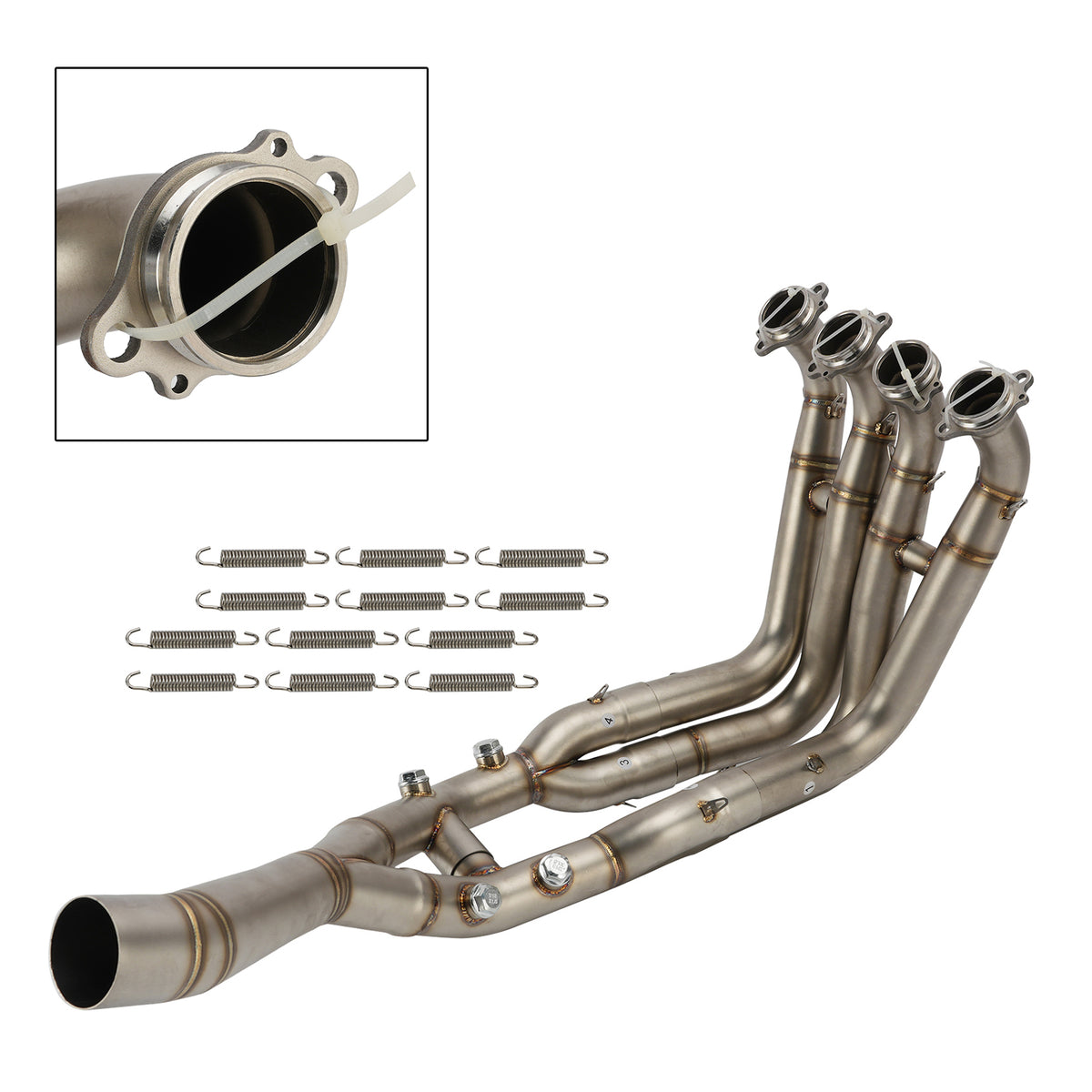 Header Link Pipe Front Exhaust System For BMW S1000RR 2019-2026 S1000R 2021-2026