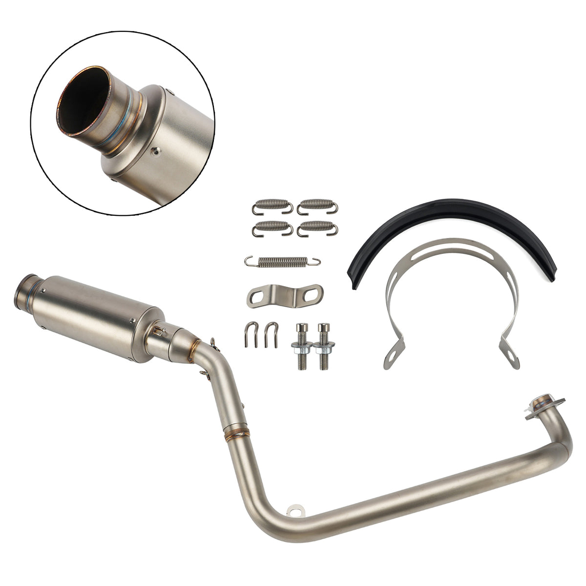 Header Link Pipe Exhaust Full System For Honda Grom Msx 125 2013-2025 2025