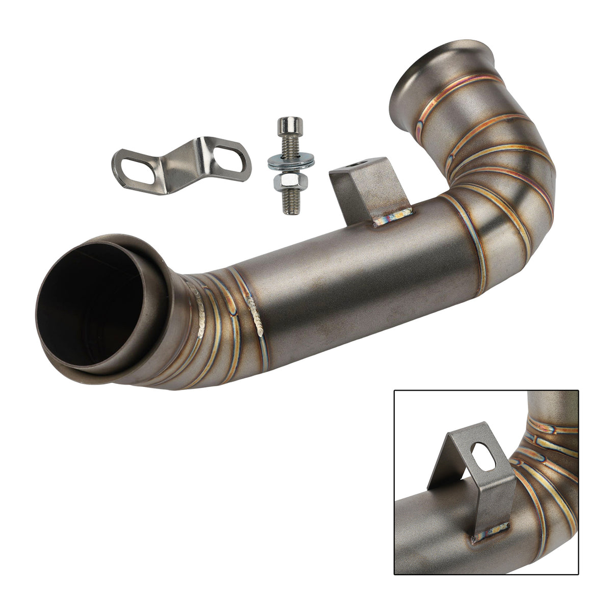 Header Link Pipe Exhaust Full System For D U K E 790 18-24 890 Adventure 19-24