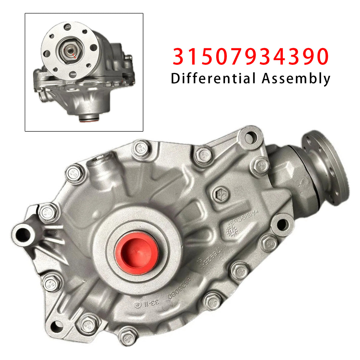 Front Differential 3.15 Ratio 31507934390 For BMW X5 X6 G05 G06 M50iX 2018-2023