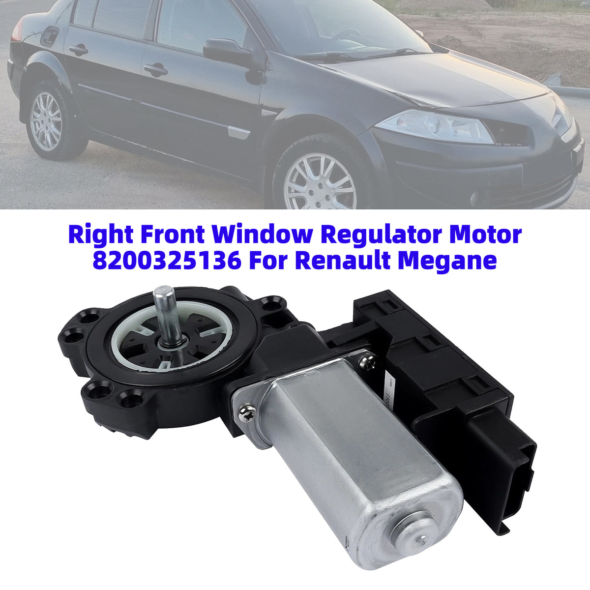 Right Front Window Regulator Motor 8200325135 For Renault Megane