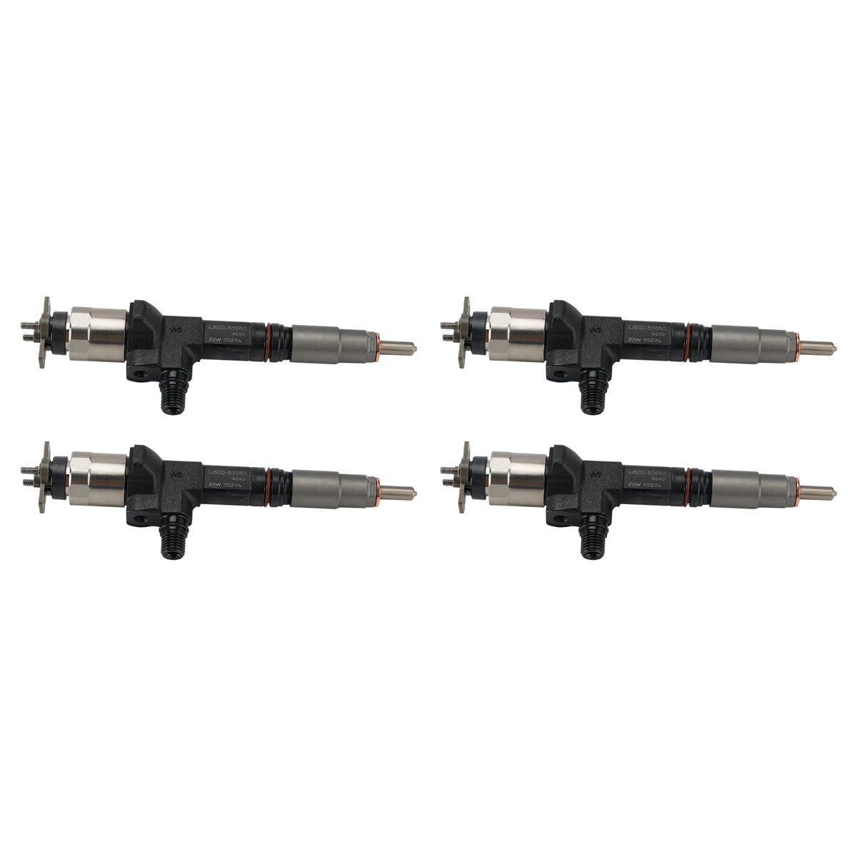4Pcs 095000-9690 1J500-53051 1J500-53050 1J50053052 Fuel Injector For Kubota