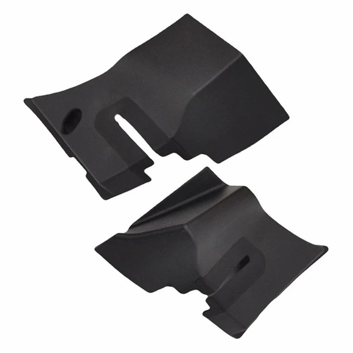 Windshield Cowl Grille Hood Hinge Cover Pair For GMC Sierra 2007-2014