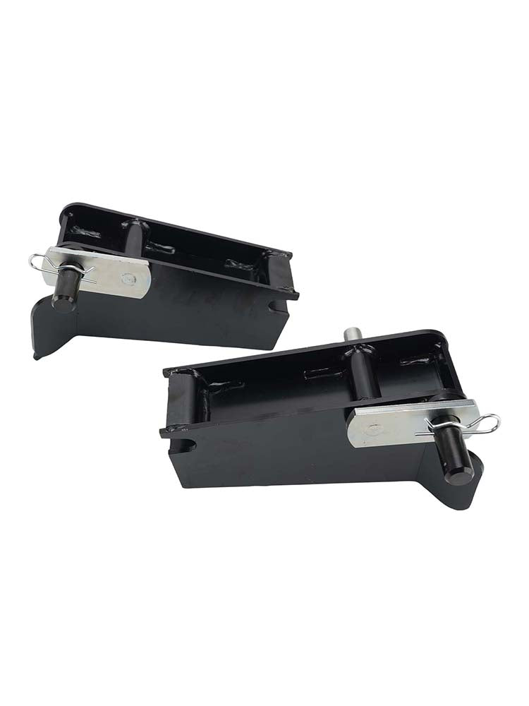 2PCS Snow Plow Ultra Mounting Pocket Receiver Pockets For Western 67858 67859