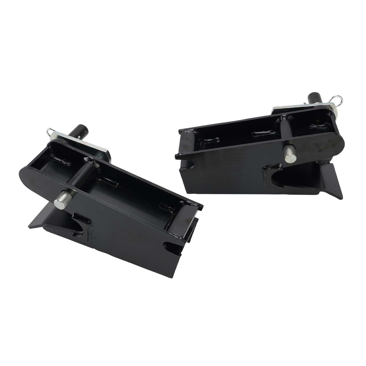 2PCS Snow Plow Ultra Mounting Pocket Receiver Pockets For Western 67858 67859