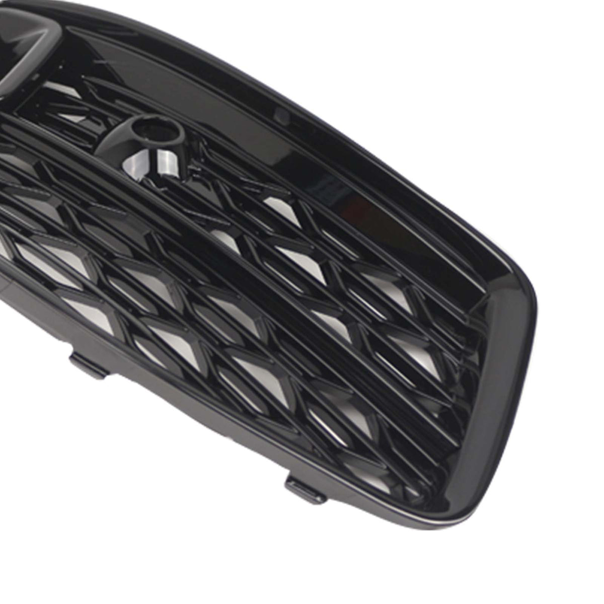 2PCS Front Bumper Grill Grille Fog Light Cover Fit Audi A6 C8 2019-2023