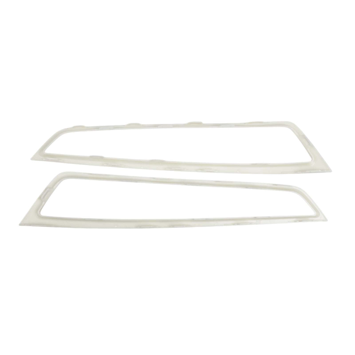 2PCS Front Bumper Grille Fog Light Cover Trim Fit Acura MDX 2010-2013 Silver